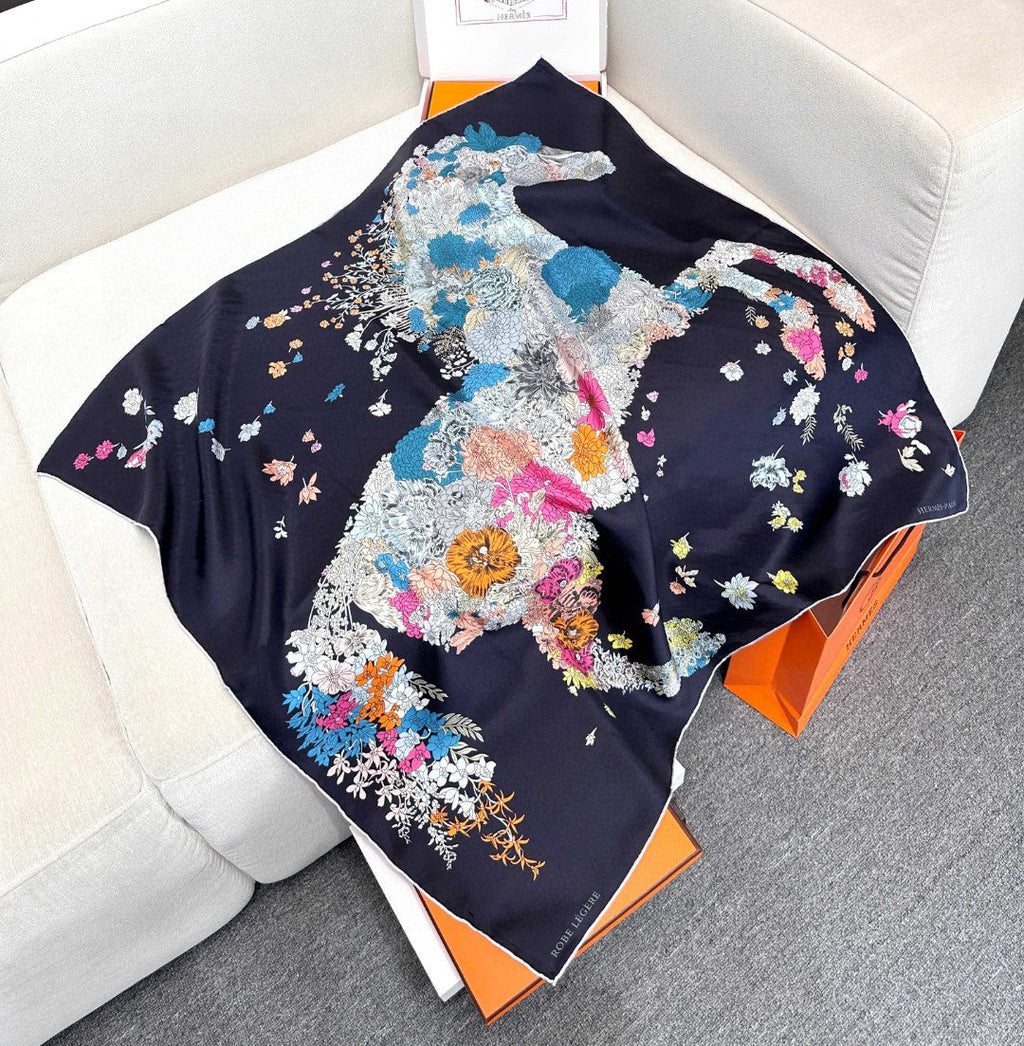 HERMES 26S SCARF 90 IN SILK 304309
