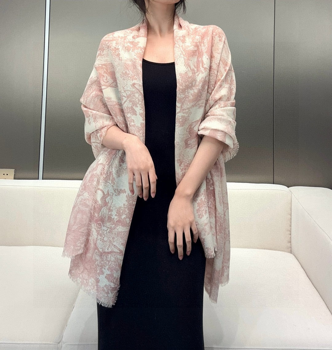 DIOR 26S SCARF 180CM IN CASHMERE 313223