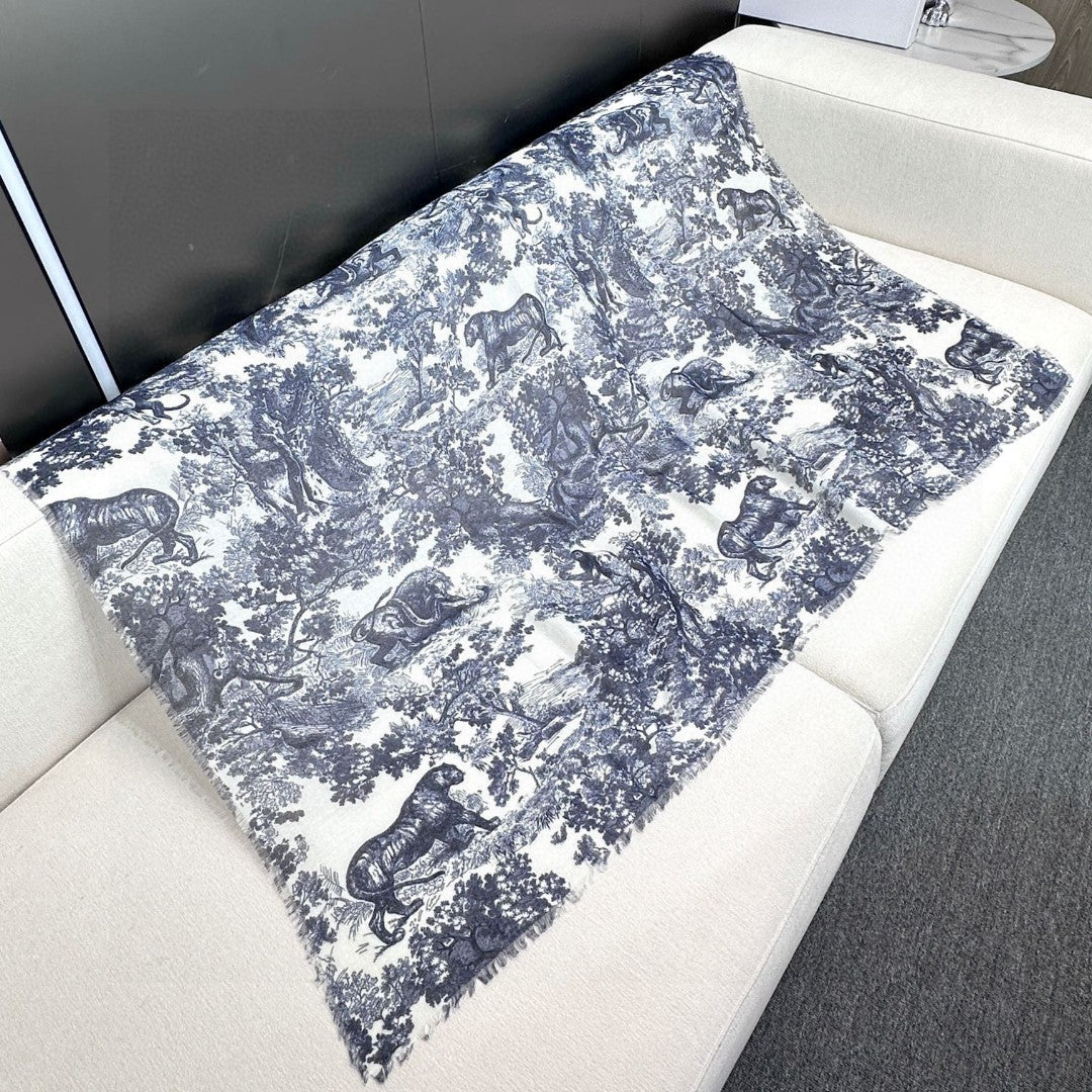 DIOR 26S SCARF 180CM IN CASHMERE 313224