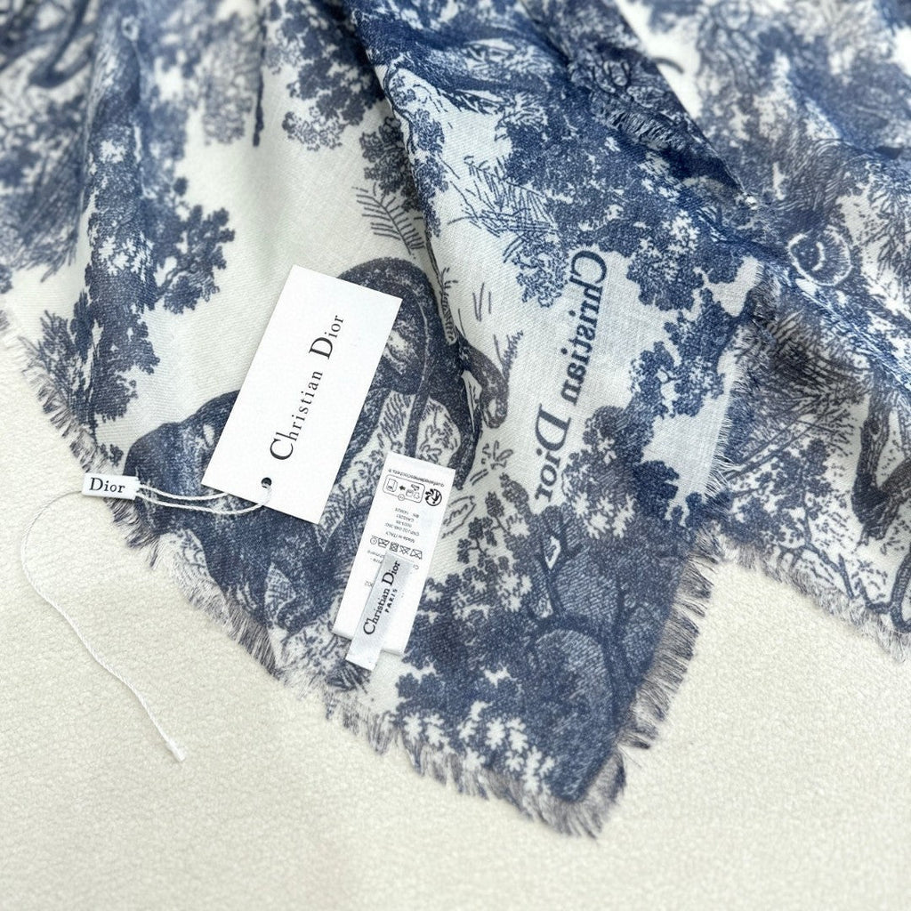 DIOR 26S SCARF 180CM IN CASHMERE 313224