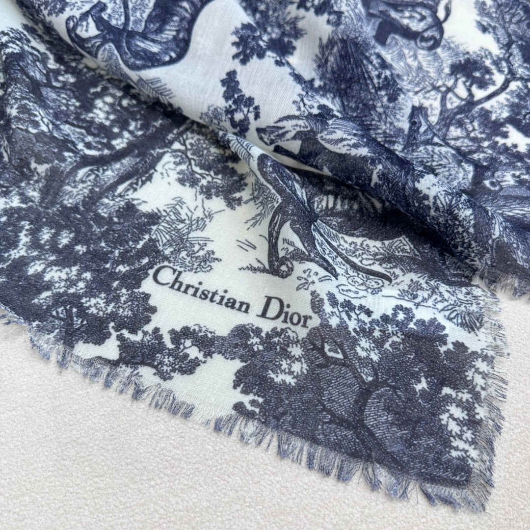 DIOR 26S SCARF 180CM IN CASHMERE 313224