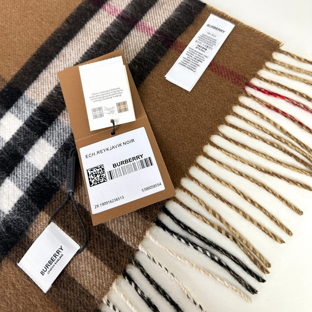 BURBERRY 26S SCARF 168CM IN CASHMERE 869759