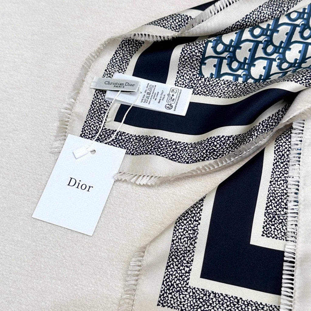 DIOR 26S SCARF 70CM IN SILK 307128
