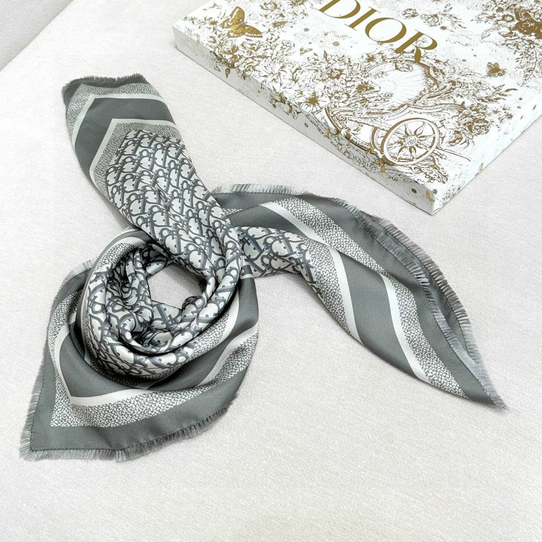 DIOR 26S SCARF 70CM IN SILK 307129
