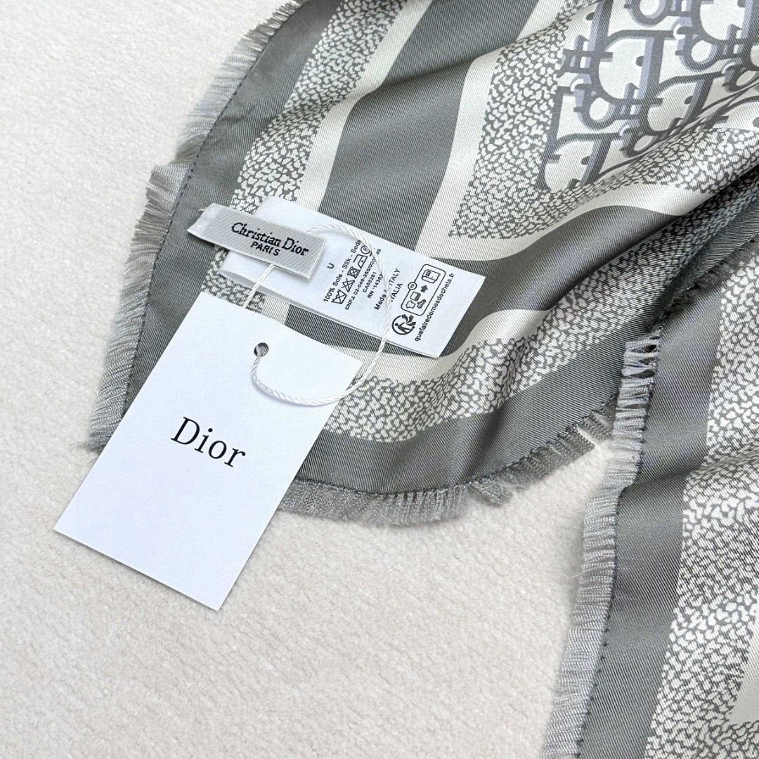 DIOR 26S SCARF 70CM IN SILK 307129