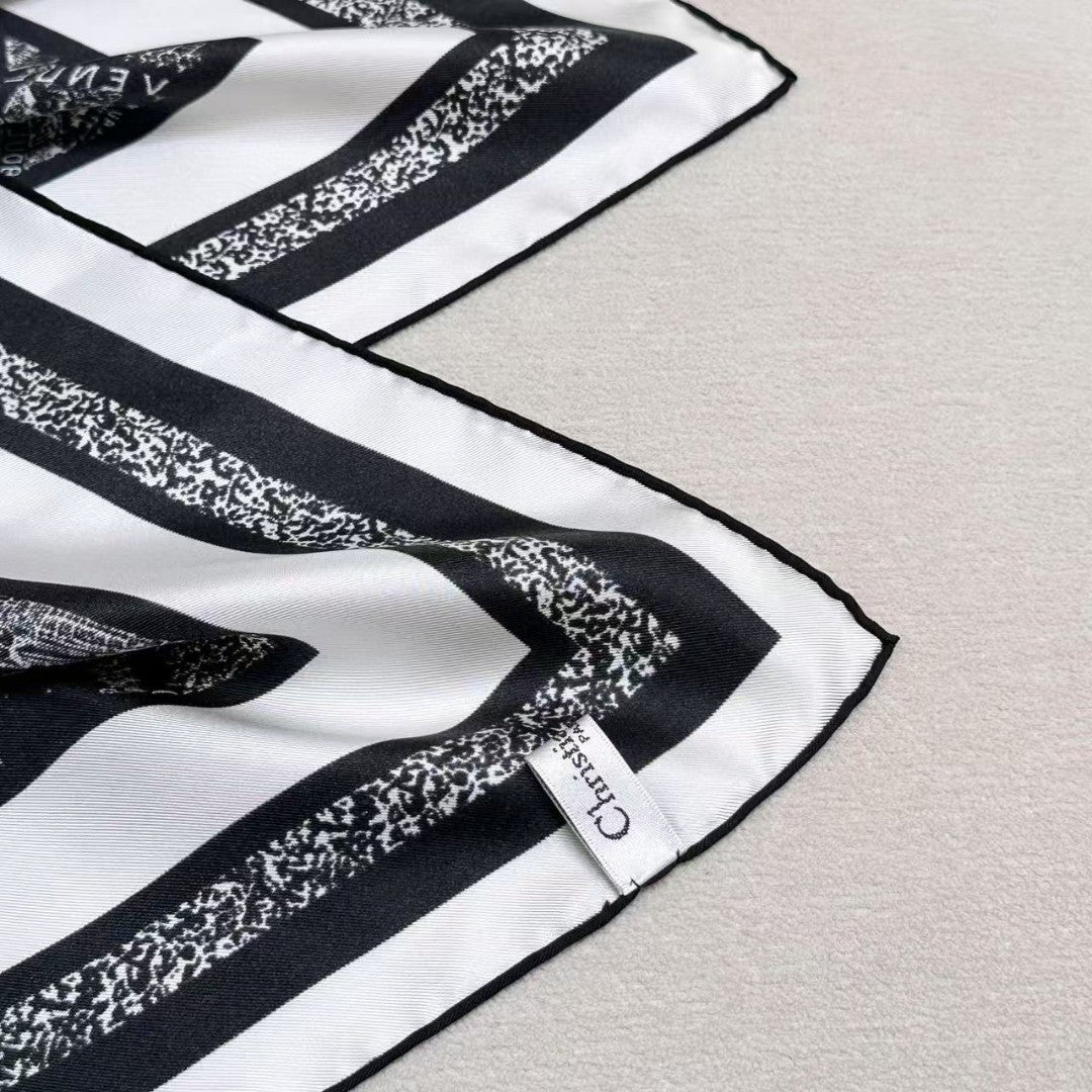 DIOR 26S SCARF 90CM IN SILK 313214