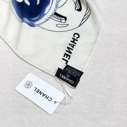 CHANEL 25S SCARF 140 IN CASHMERE 991916