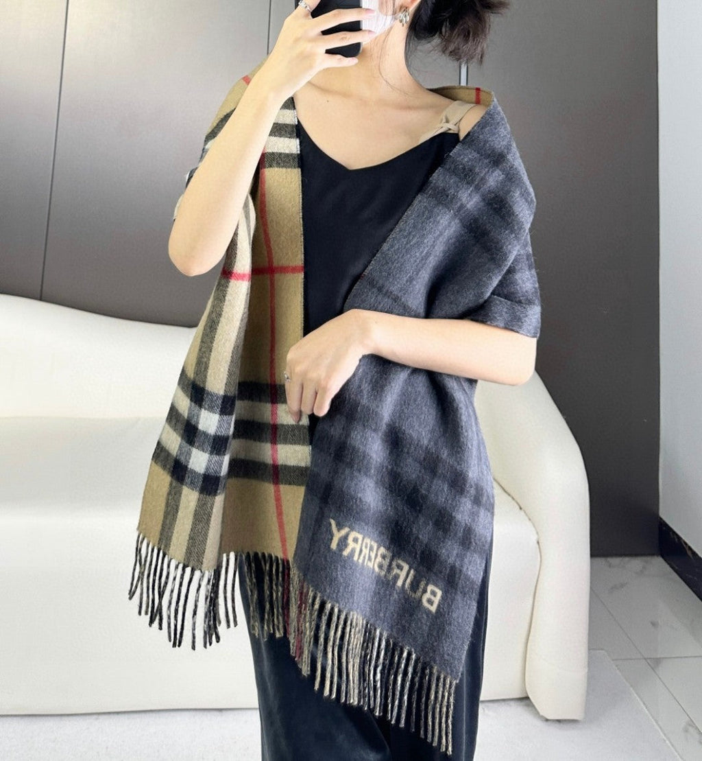 BURBERRY 26S SCARF 168CM IN CASHMERE 869760