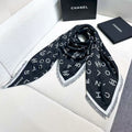 CHANEL 26S SCARF 140 IN WOOL AND SILK 311816
