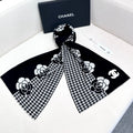 CHANEL 26S SCARF 180 IN CASHMERE 311827