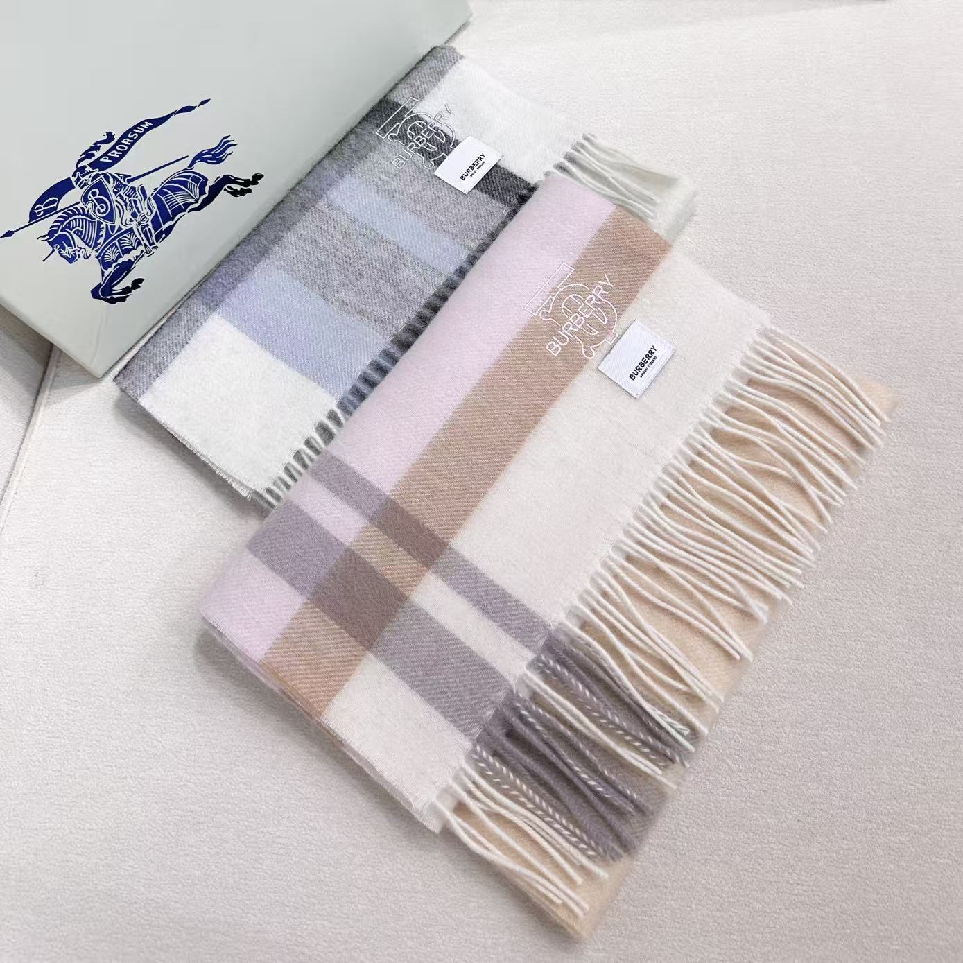 BURBERRY 26S SCARF 180CM IN CASHMERE 279895