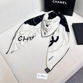 CHANEL 26S SCARF 135 IN SILK 309414