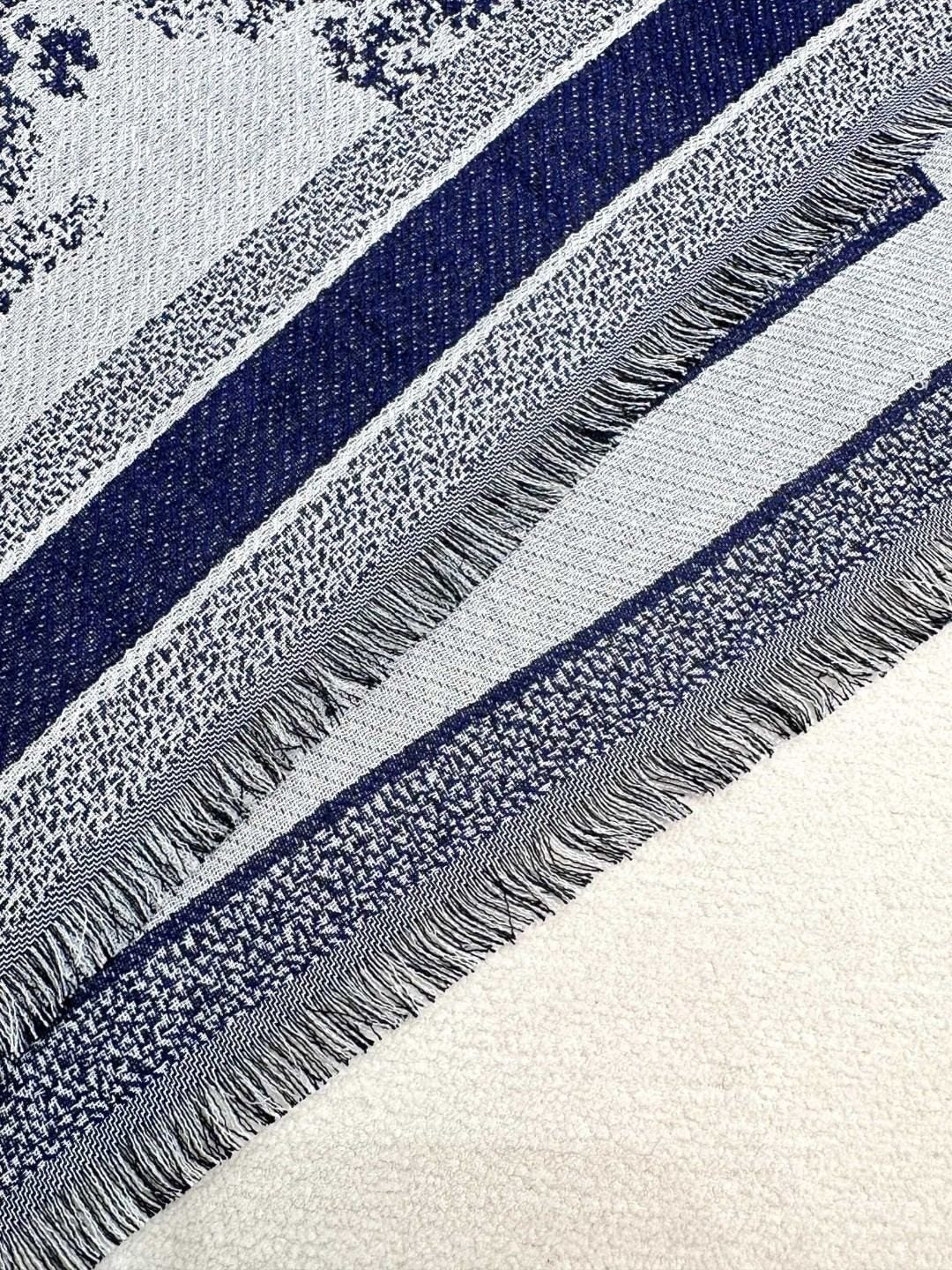 DIOR 26S SCARF 140CM IN SILK & CASHMERE 292286
