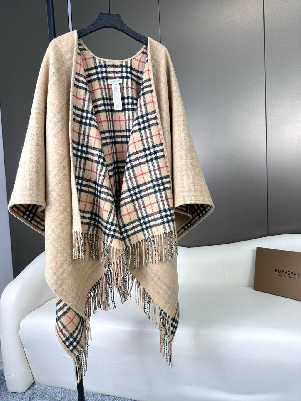 BURBERRY 25S SCARF 150 CM IN CASHMERE 937995