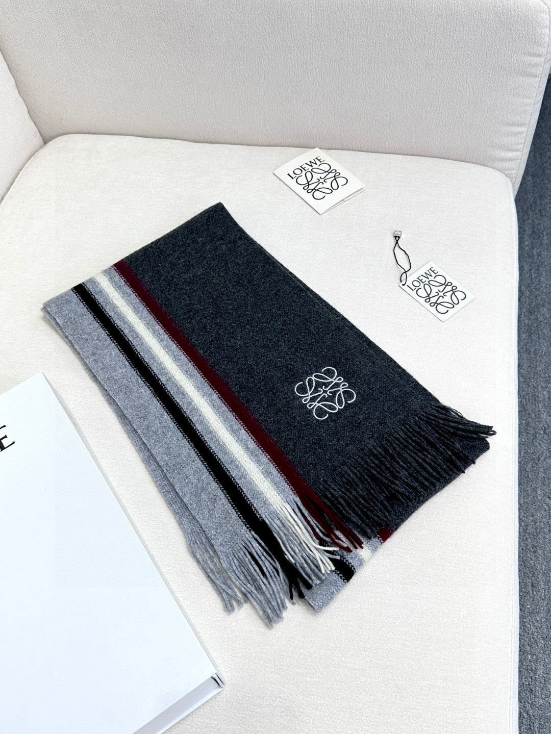 LOEWE 26S SCARF 180 IN CASHMERE 194382