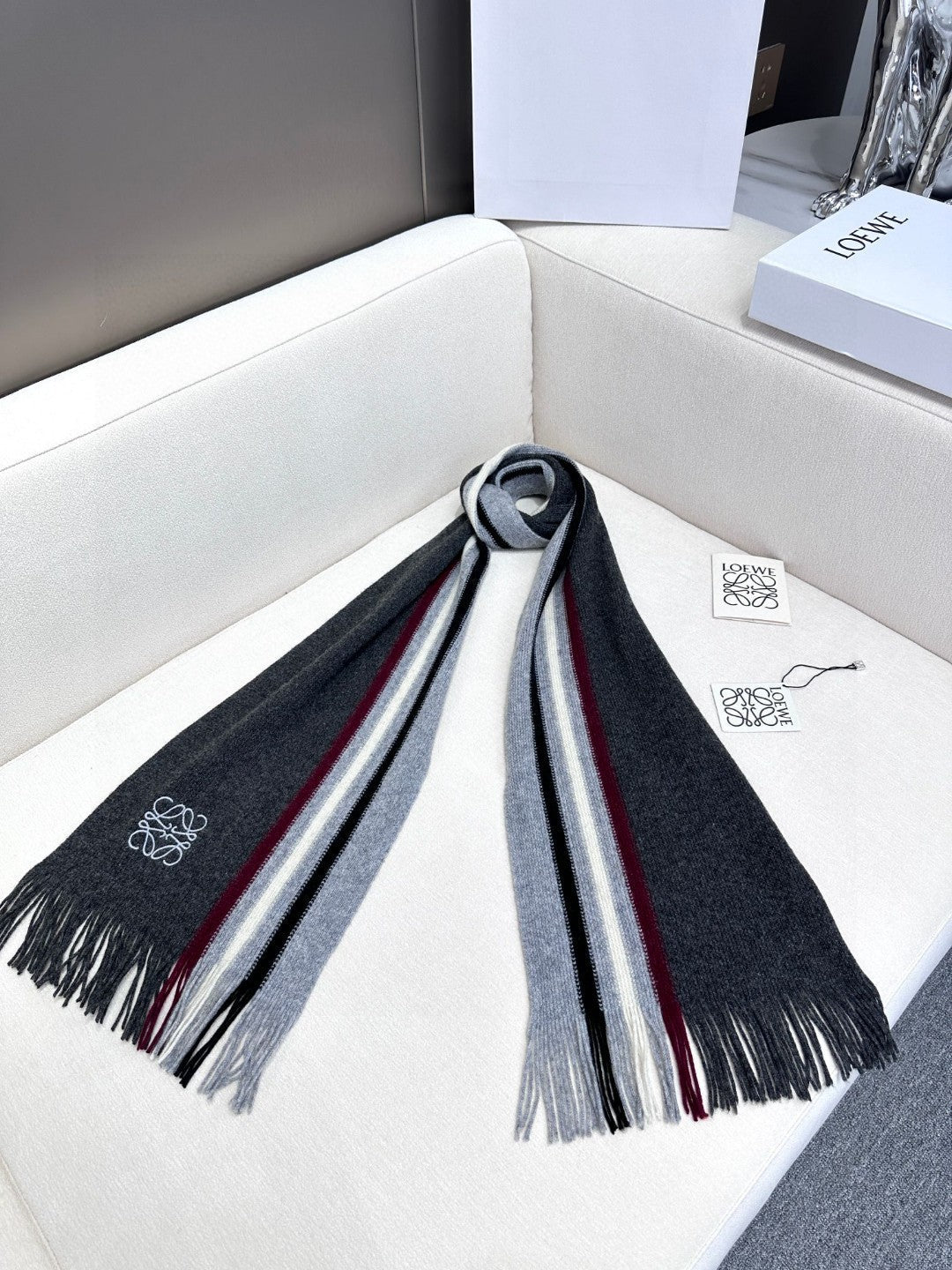 LOEWE 26S SCARF 180 IN CASHMERE 194382
