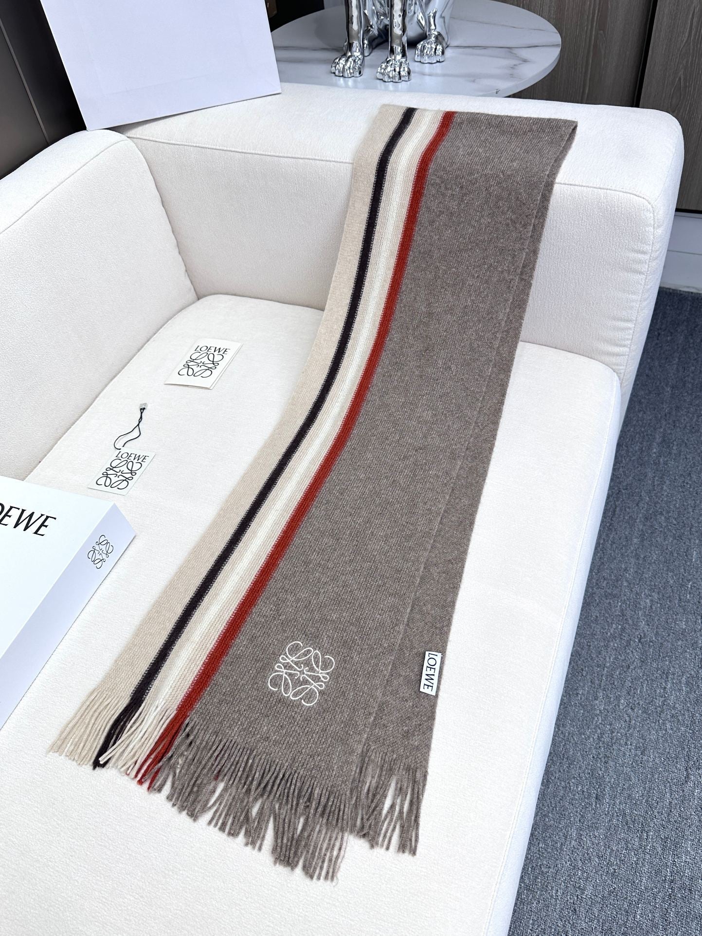 LOEWE 26S SCARF 180 IN CASHMERE 194383