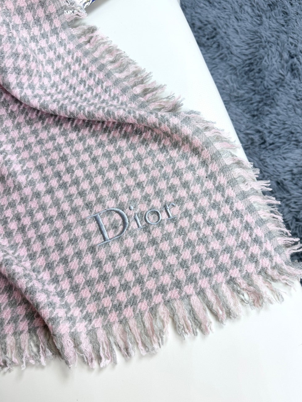 DIOR 26S SCARF 180CM IN CASHMERE 137996