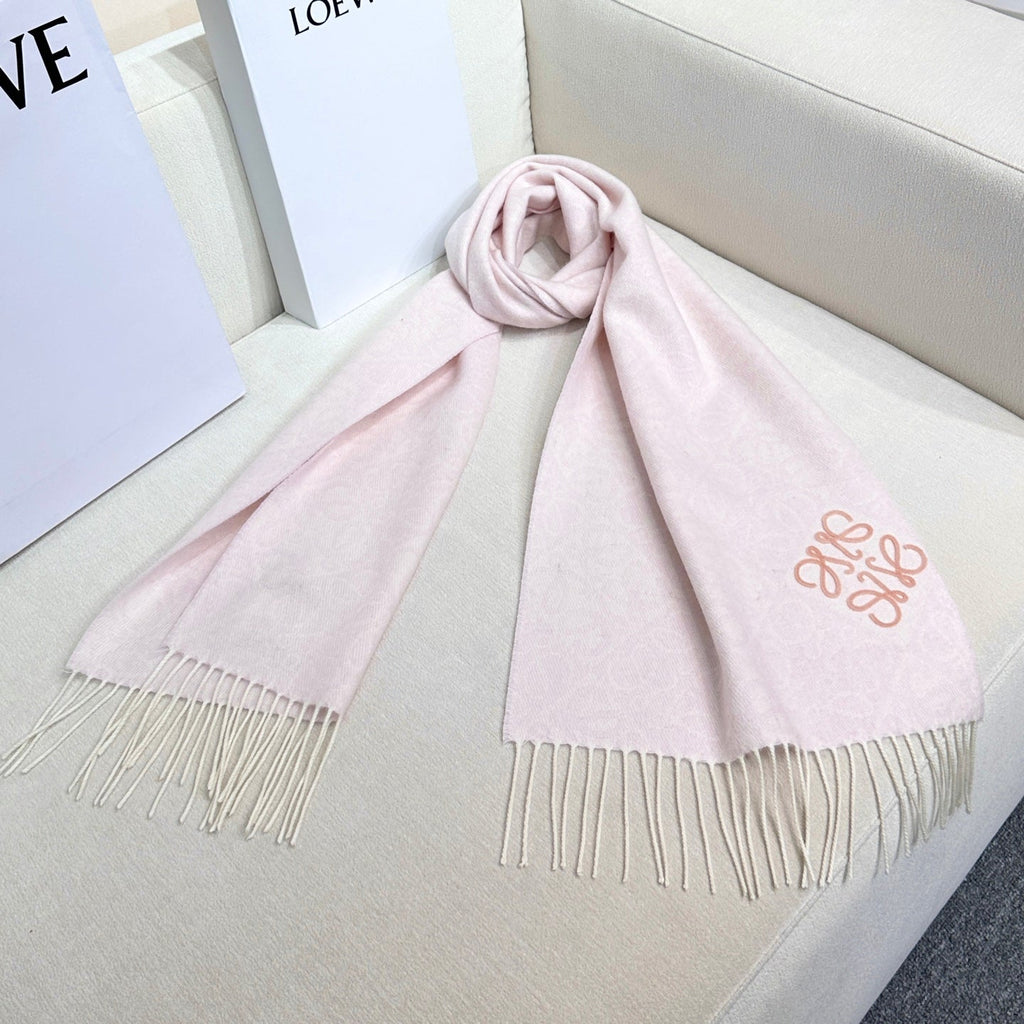 LOEWE 26S SCARF 180 IN CASHMERE WOOL 266429