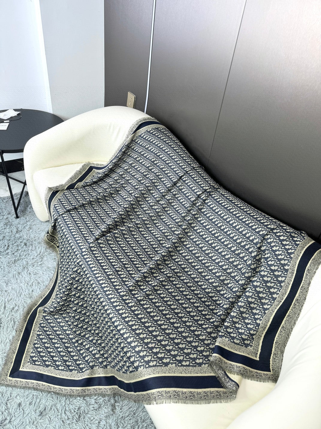 DIOR 26S SCARF 140CM IN CASHMERE SILK 313216