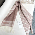 DIOR 26S SCARF 180CM IN CASHMERE 286179