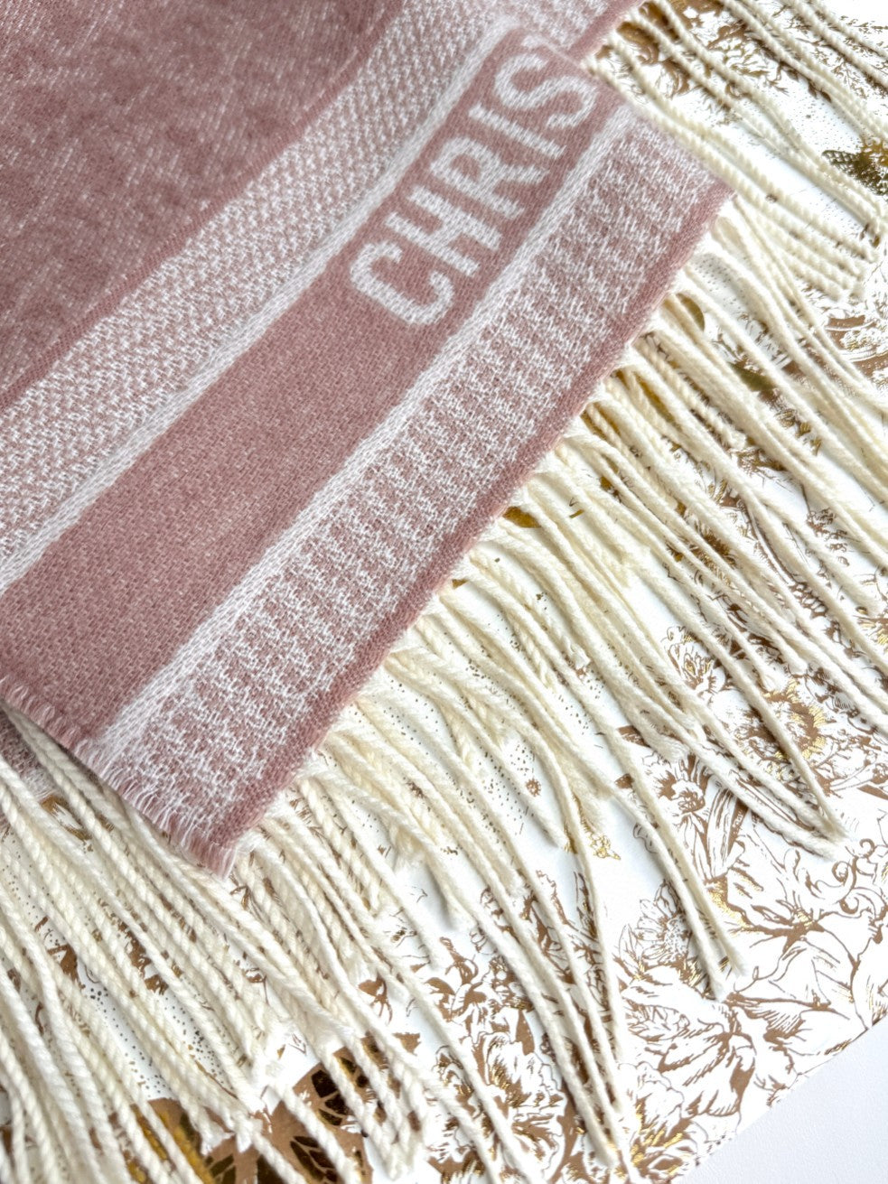 DIOR 26S SCARF 180CM IN CASHMERE 286179