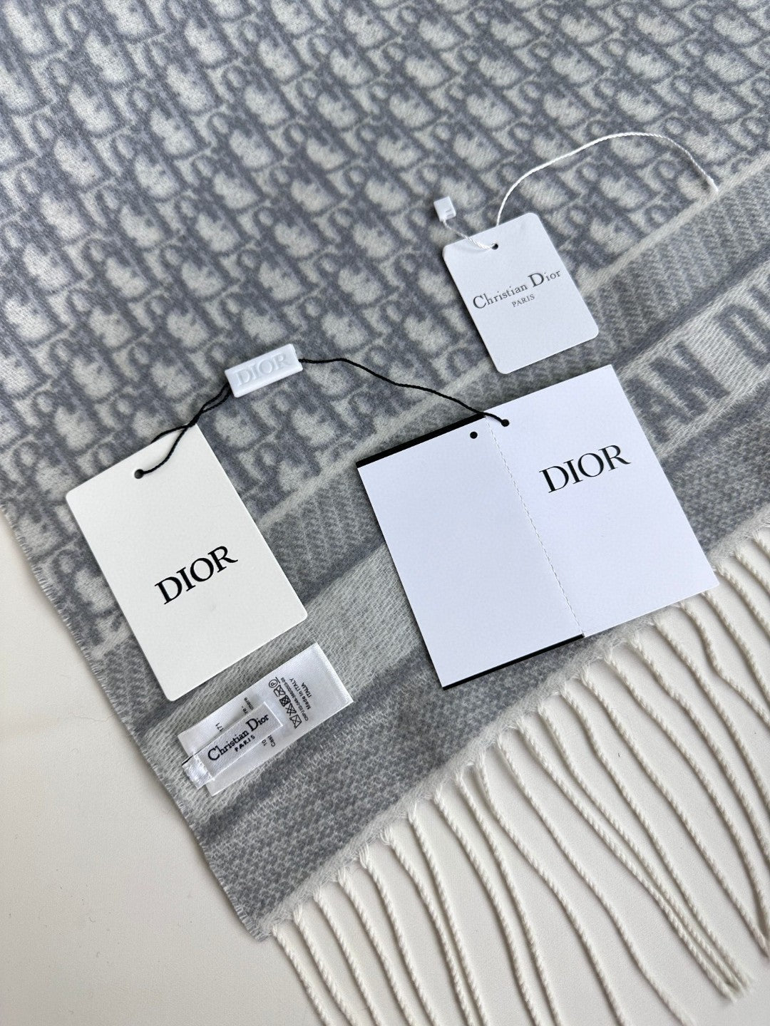 DIOR 26S SCARF 180CM IN CASHMERE 257325