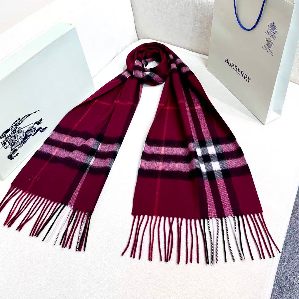 BURBERRY 26S SCARF 168CM IN CASHMERE 184979
