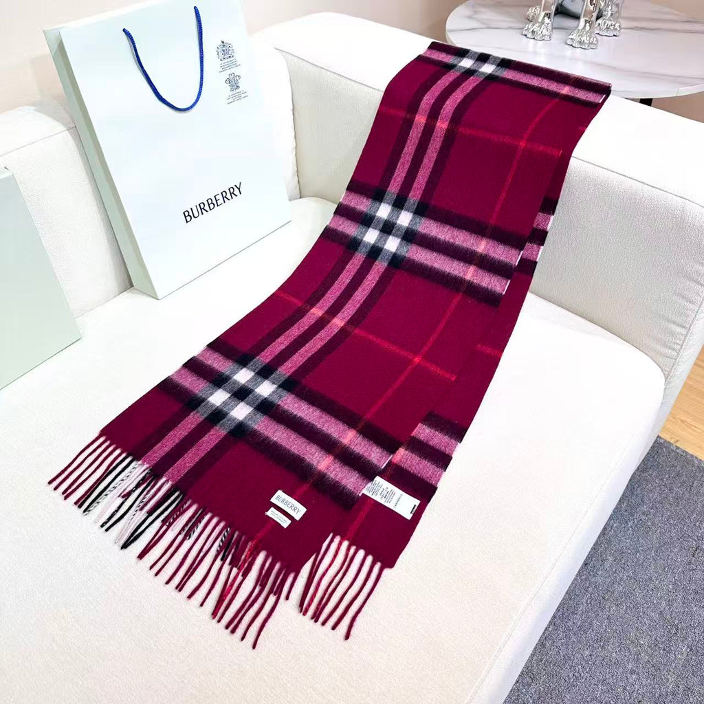 BURBERRY 26S SCARF 168CM IN CASHMERE 184979
