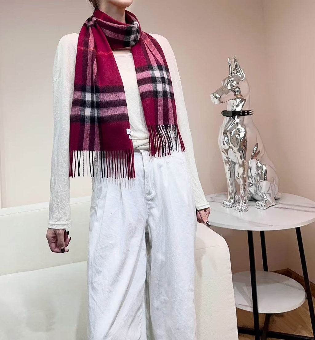 BURBERRY 26S SCARF 168CM IN CASHMERE 184979