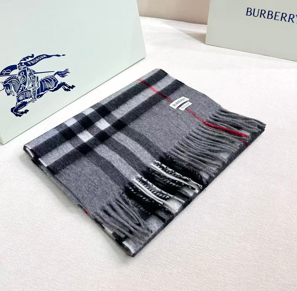 BURBERRY 26S SCARF 168CM IN CASHMERE 184980