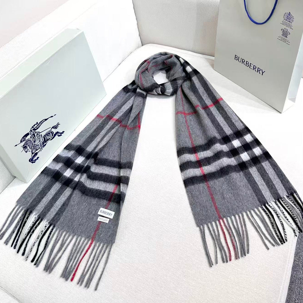 BURBERRY 26S SCARF 168CM IN CASHMERE 184980