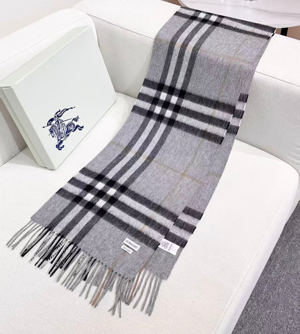 BURBERRY 26S SCARF 168CM IN CASHMERE 184982