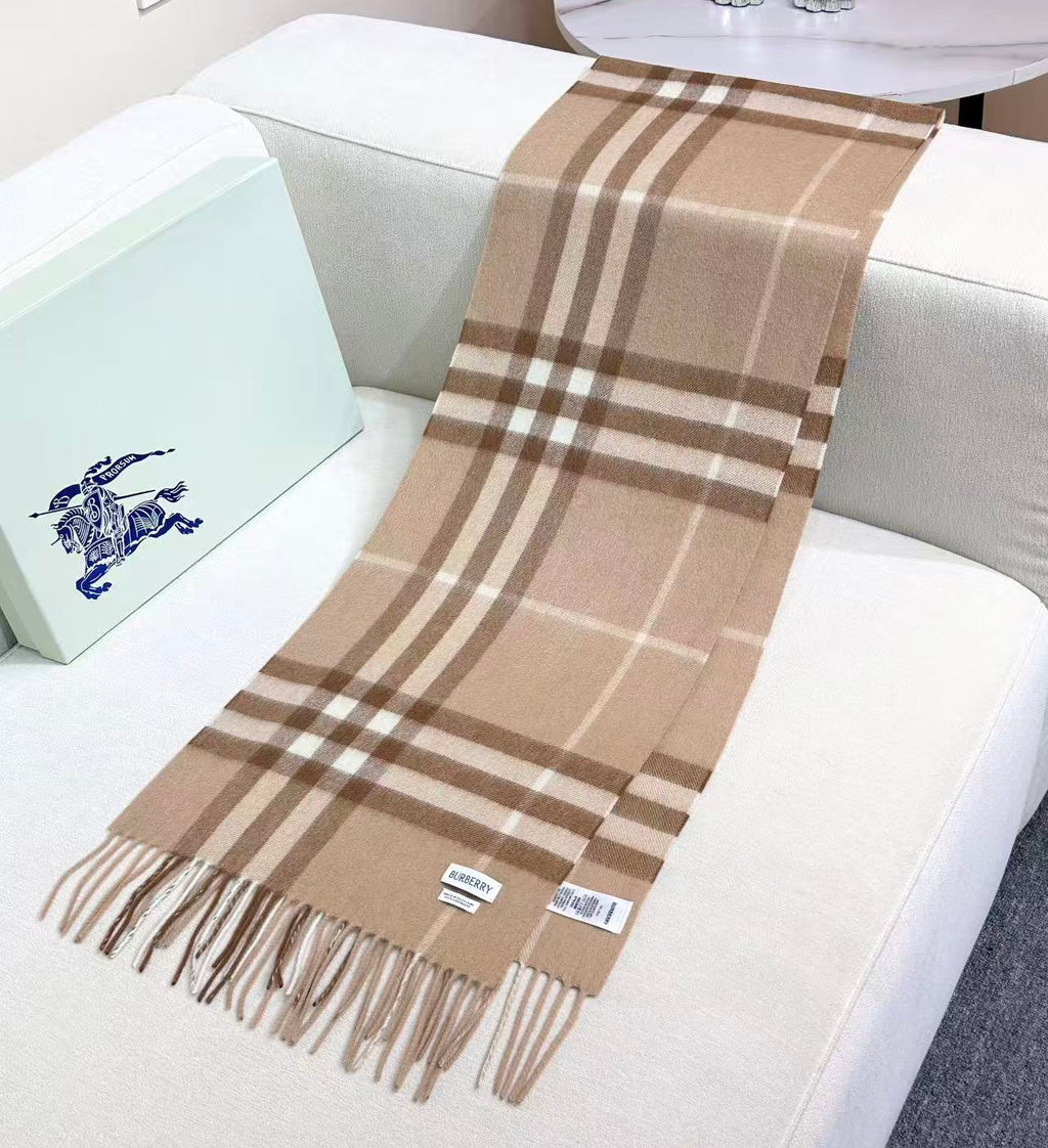 BURBERRY 26S SCARF 168CM IN CASHMERE 184984