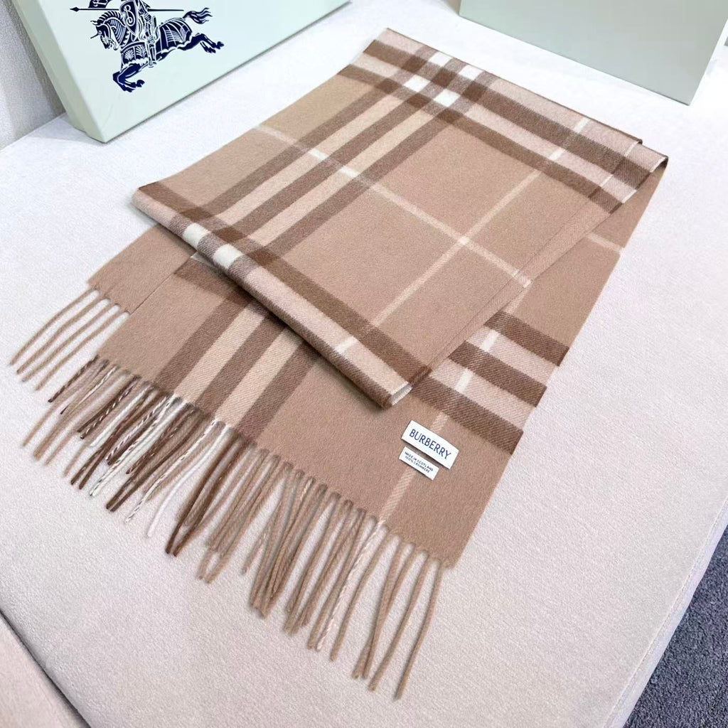 BURBERRY 26S SCARF 168CM IN CASHMERE 184984