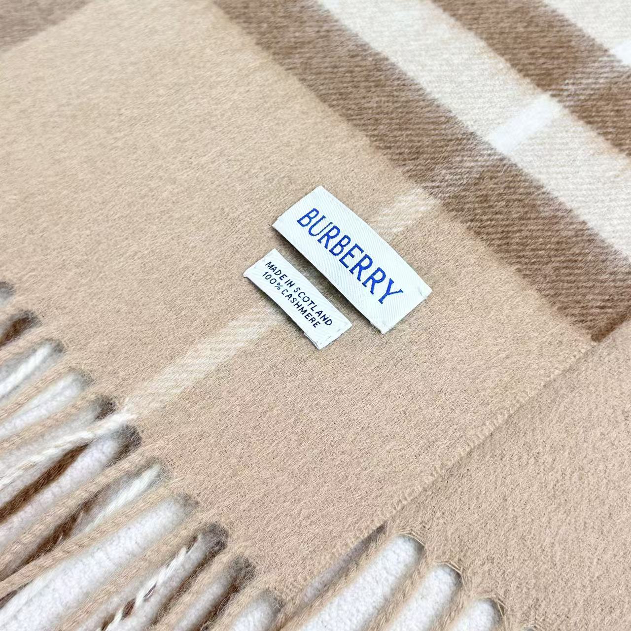 BURBERRY 26S SCARF 168CM IN CASHMERE 184984