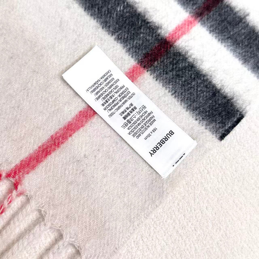 BURBERRY 26S SCARF 168CM IN CASHMERE 184985