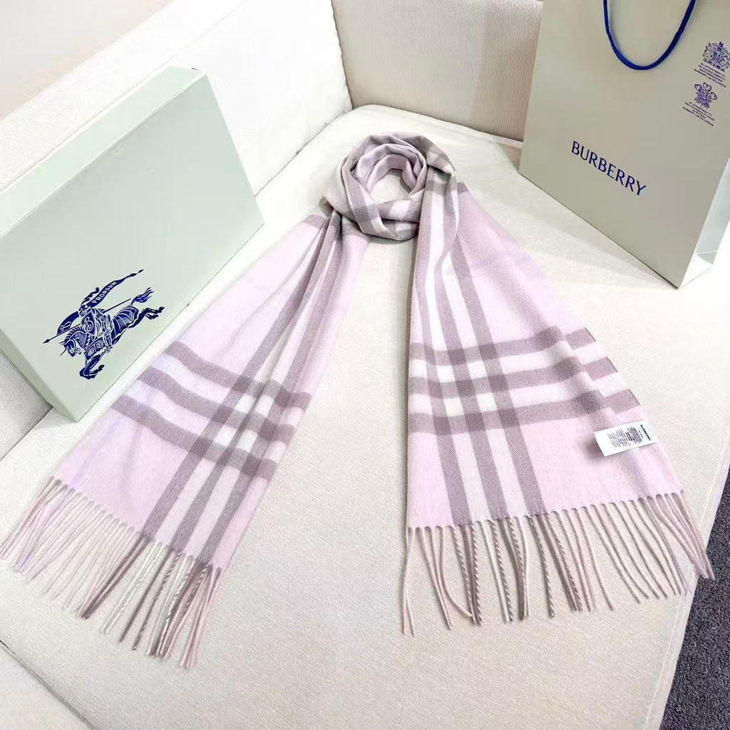 BURBERRY 26S SCARF 168CM IN CASHMERE 184988