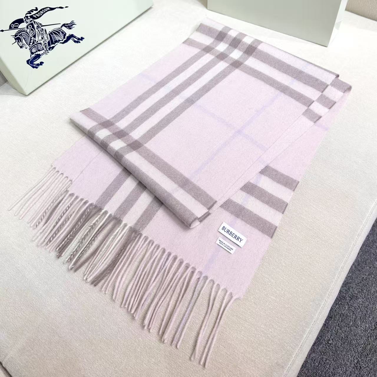 BURBERRY 26S SCARF 168CM IN CASHMERE 184988