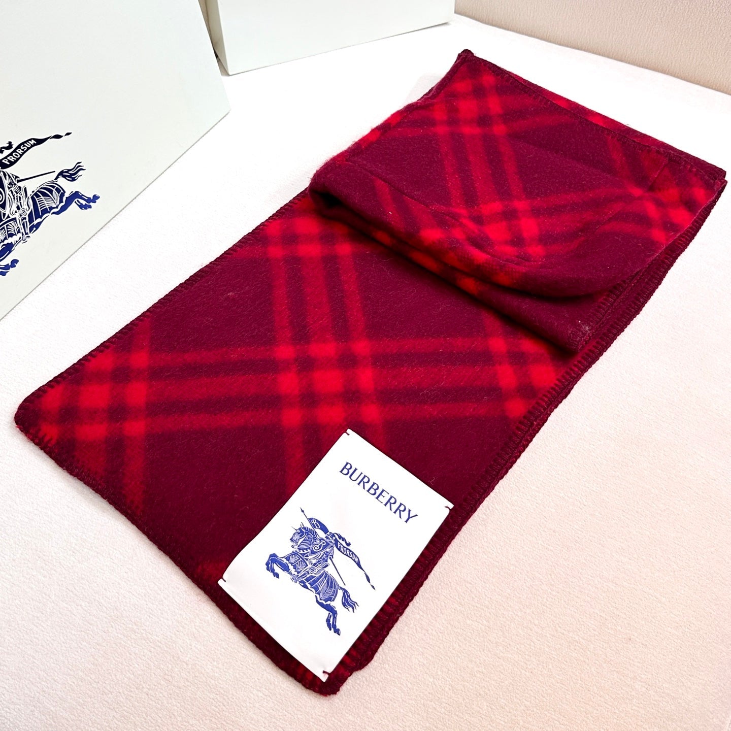 BURBERRY 25S SCARF 195 CM IN CASHMERE 938000