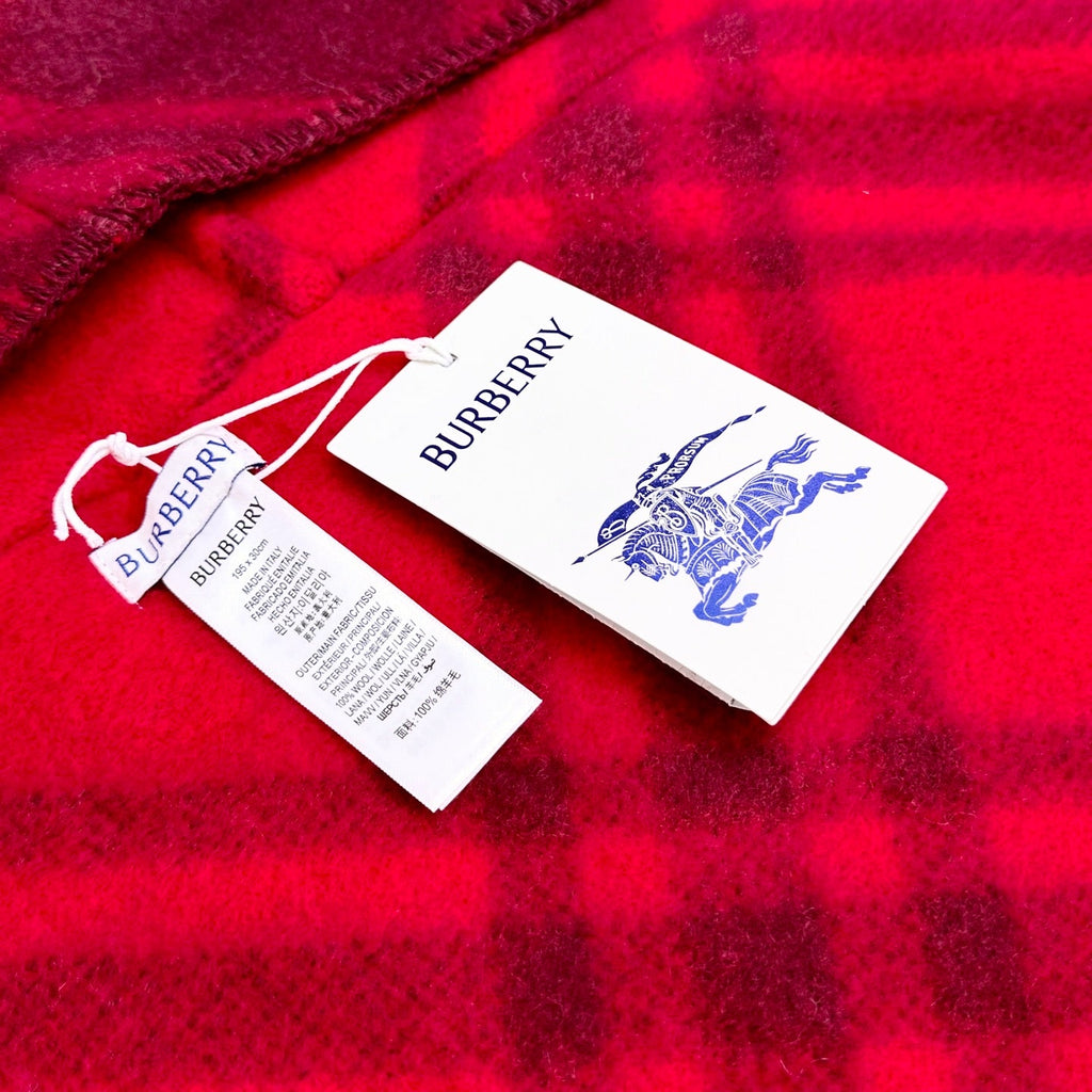 BURBERRY 25S SCARF 195 CM IN CASHMERE 938000