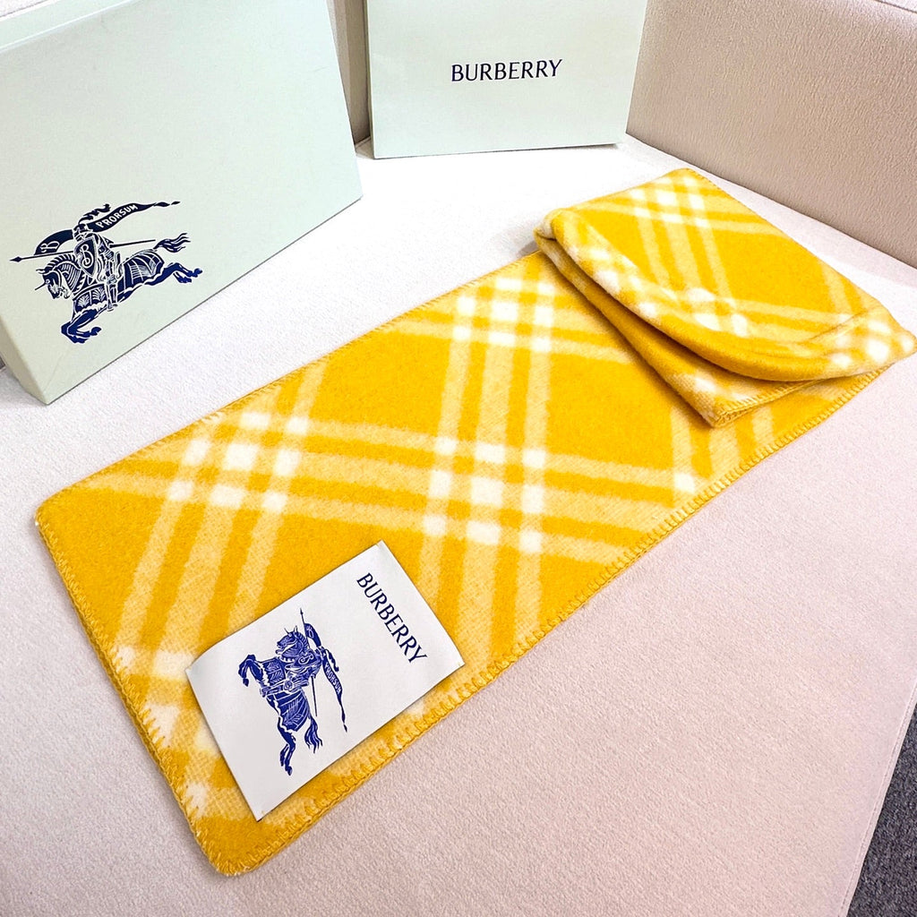 BURBERRY 25S SCARF 195 CM IN CASHMERE 938003
