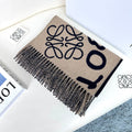 LOEWE 26S SCARF 180 IN CASHMERE WOOL 297945