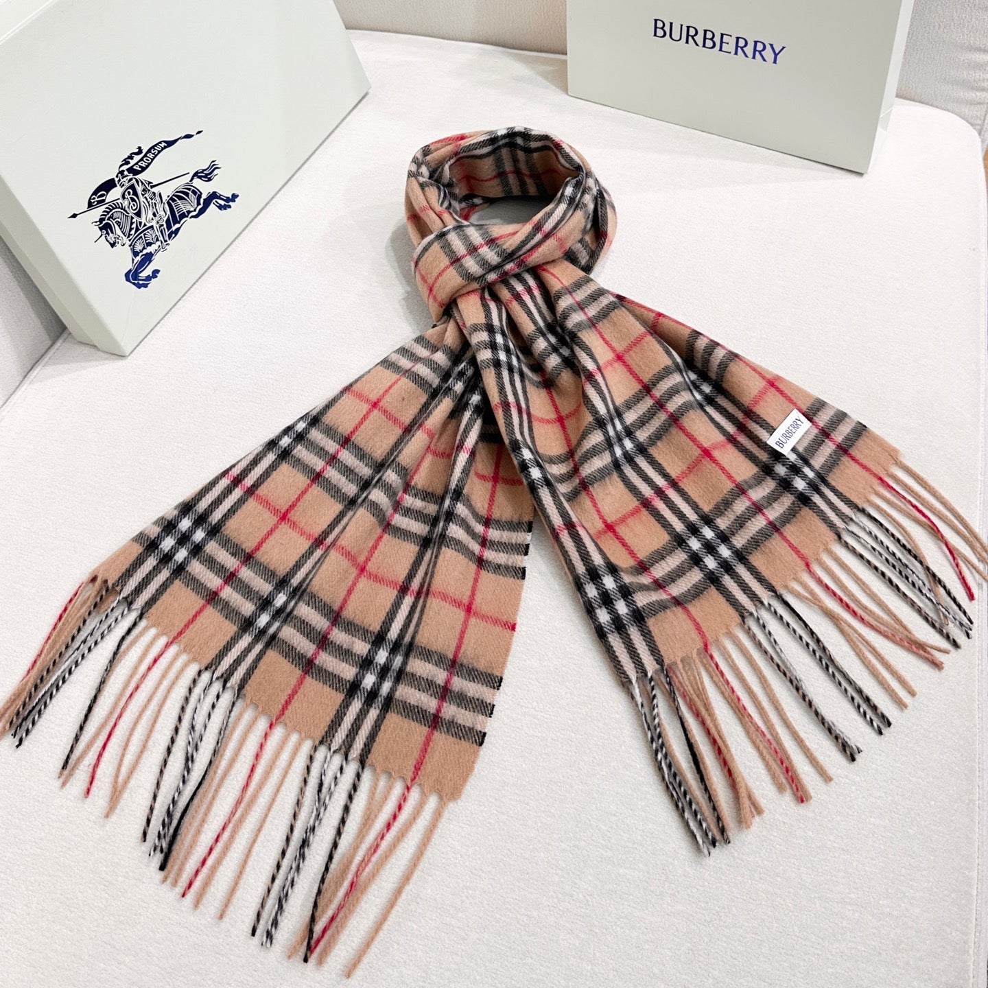 BURBERRY 26S SCARF 180CM IN CASHMERE 290650