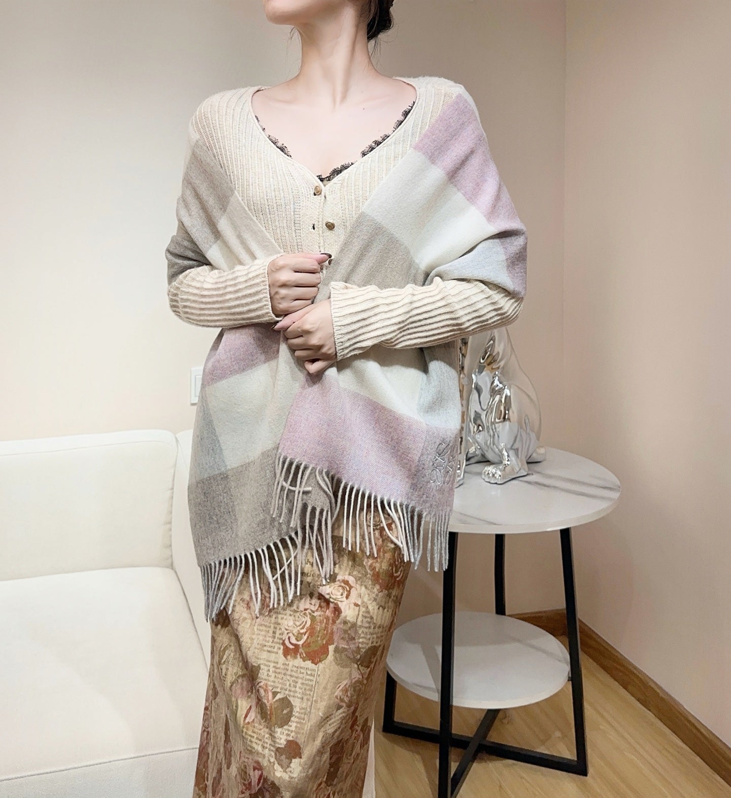 LOEWE 26S SCARF 180 IN CASHMERE 320594