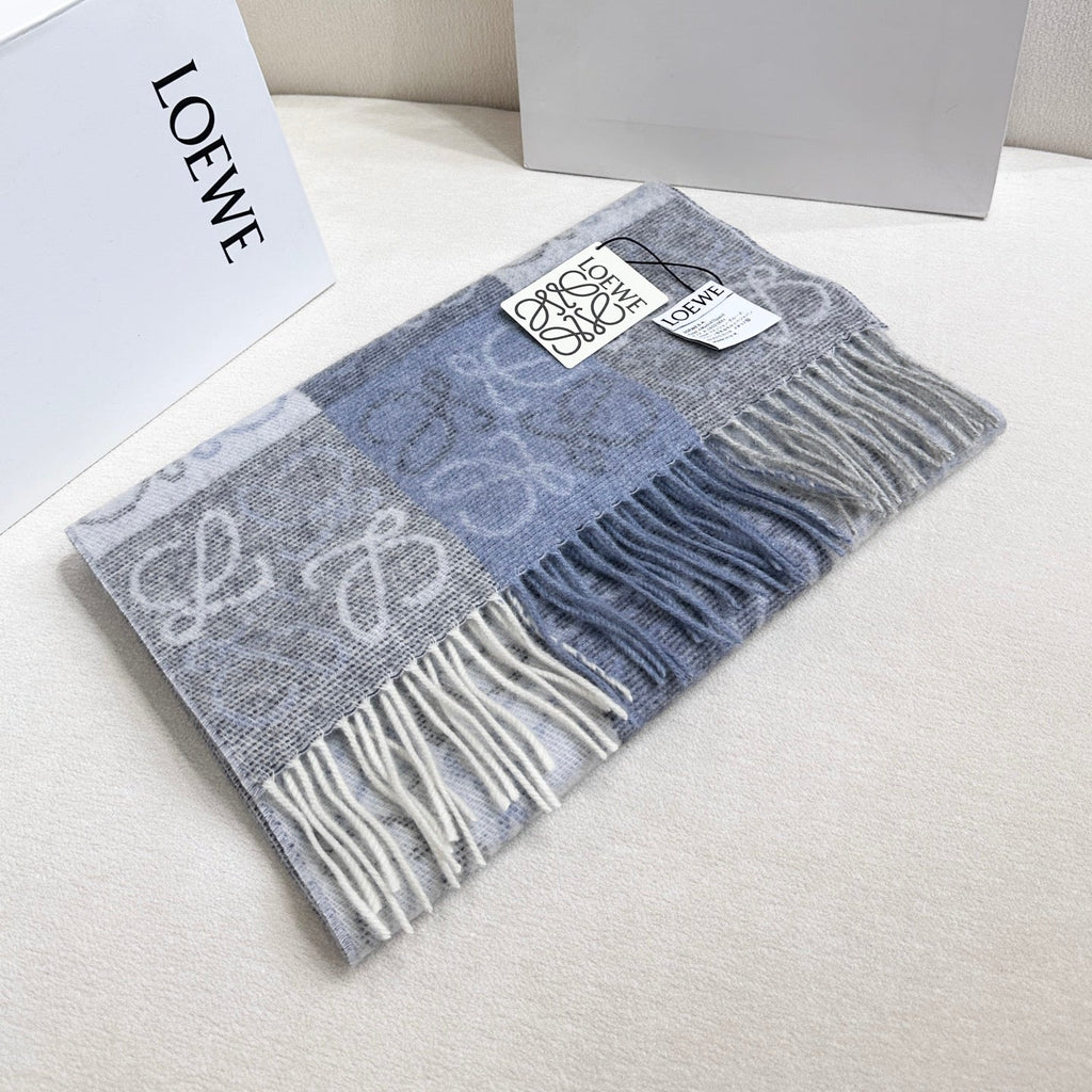 LOEWE 26S SCARF 180 IN CASHMERE WOOL 303187