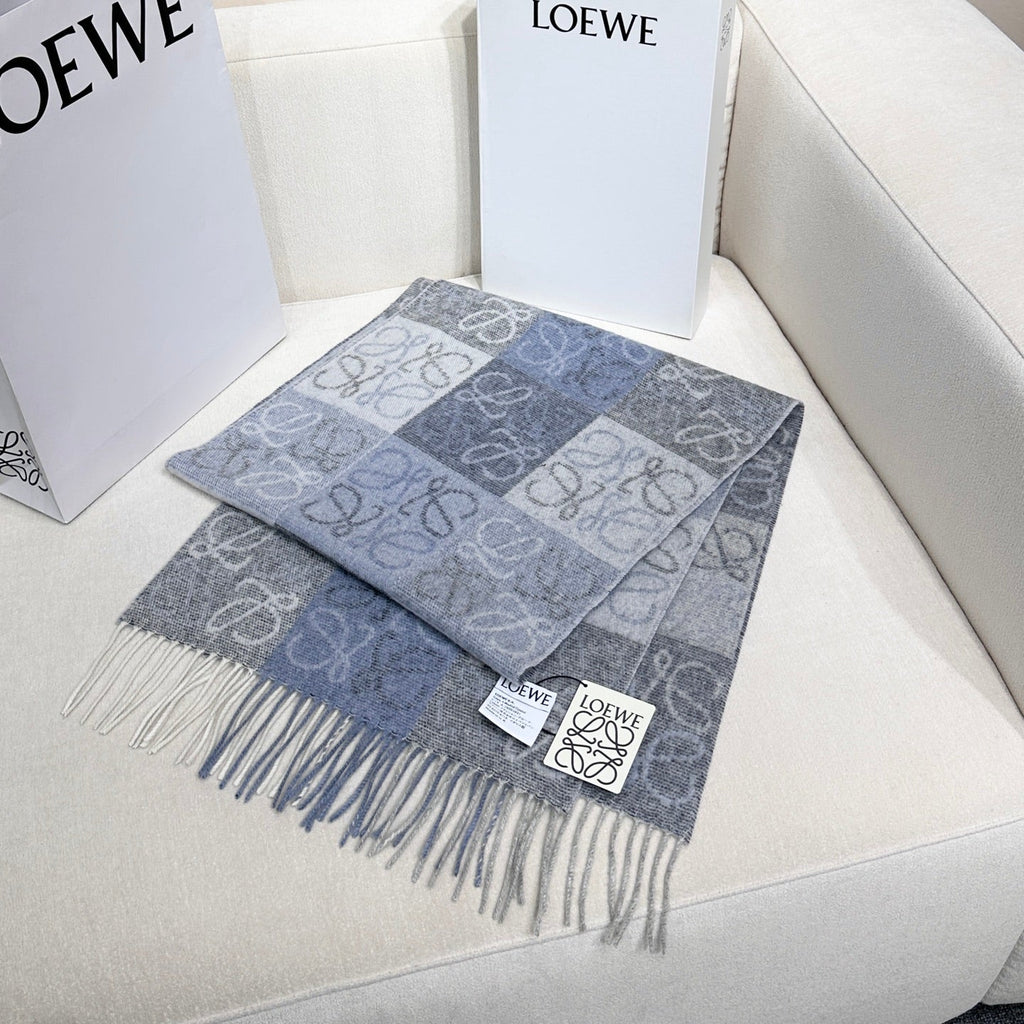LOEWE 26S SCARF 180 IN CASHMERE WOOL 303187