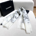 CHANEL 26S SCARF 140 IN SILK 309773