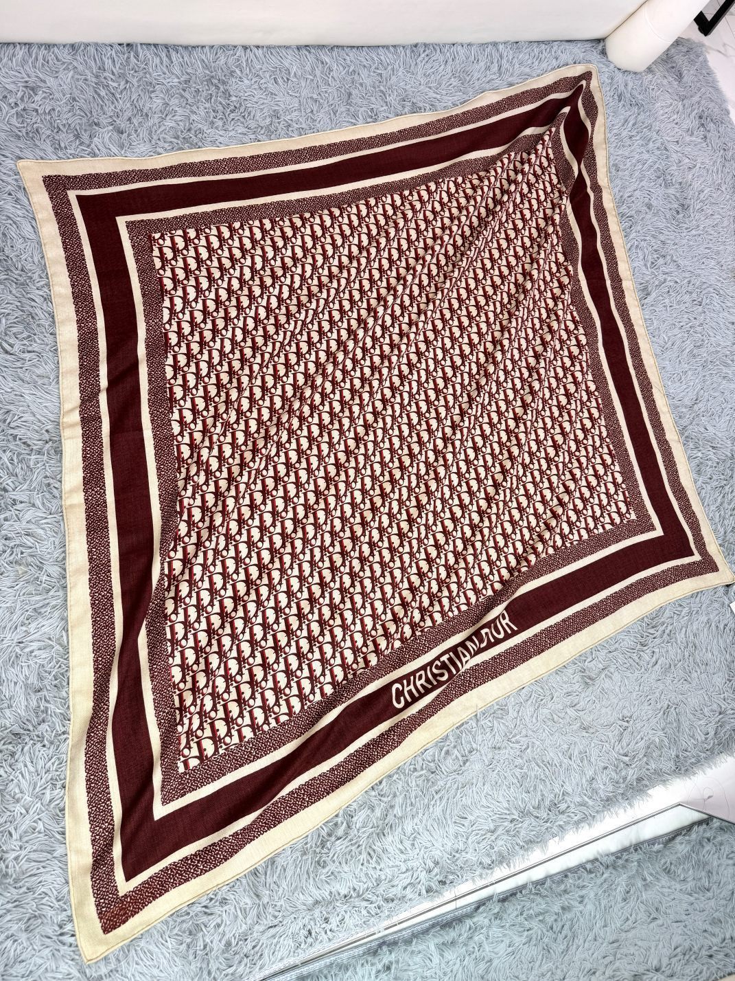 DIOR 26S SCARF 140CM IN CASHMERE SILK 304566