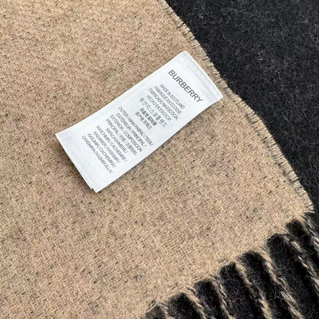 BURBERRY 26S SCARF 180CM IN CASHMERE 309771